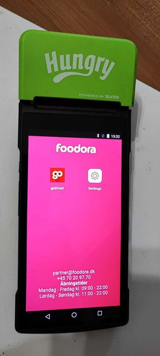 POS Terminal mobil SUNMI V2 Pro camera 4G, 2GB RAM, printer,  SIM