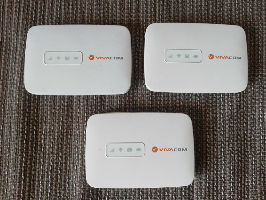 4G Alcatel MW40v1 мобилен рутер само с карти на Vivacom