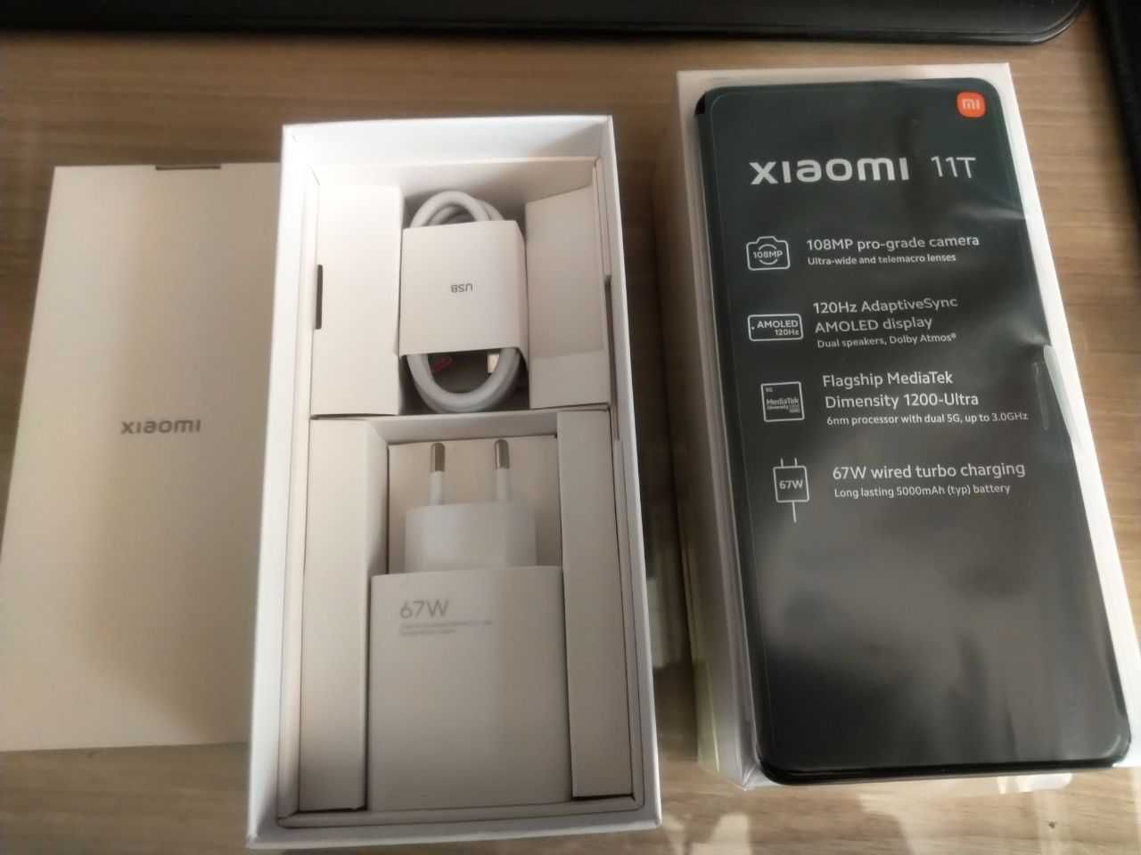 Xiaomi 11t 5G, 8/256GB Идеал состояние Коробка+Документ Как НОВЫЙ