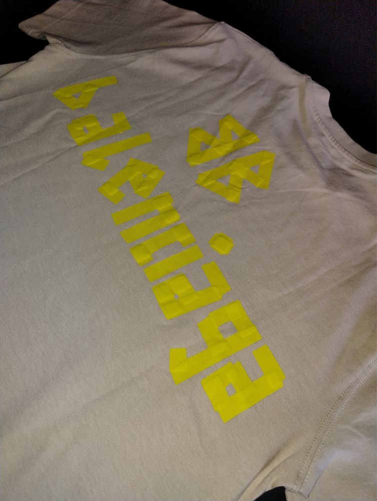 Balenciaga yellow tape