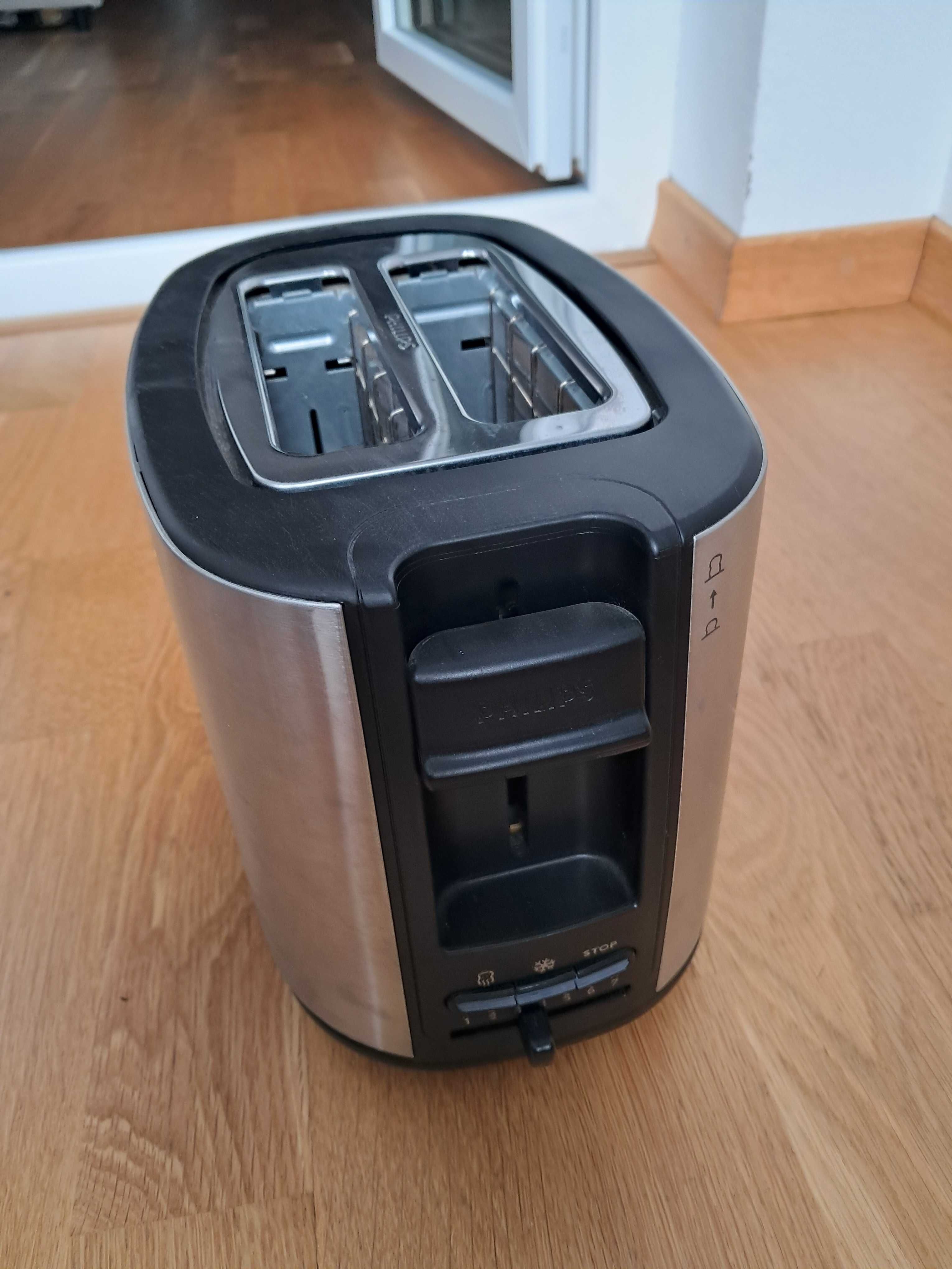 Prajitor de paine Philips HD2628/10, 950 W, 2 felii, 7 setari