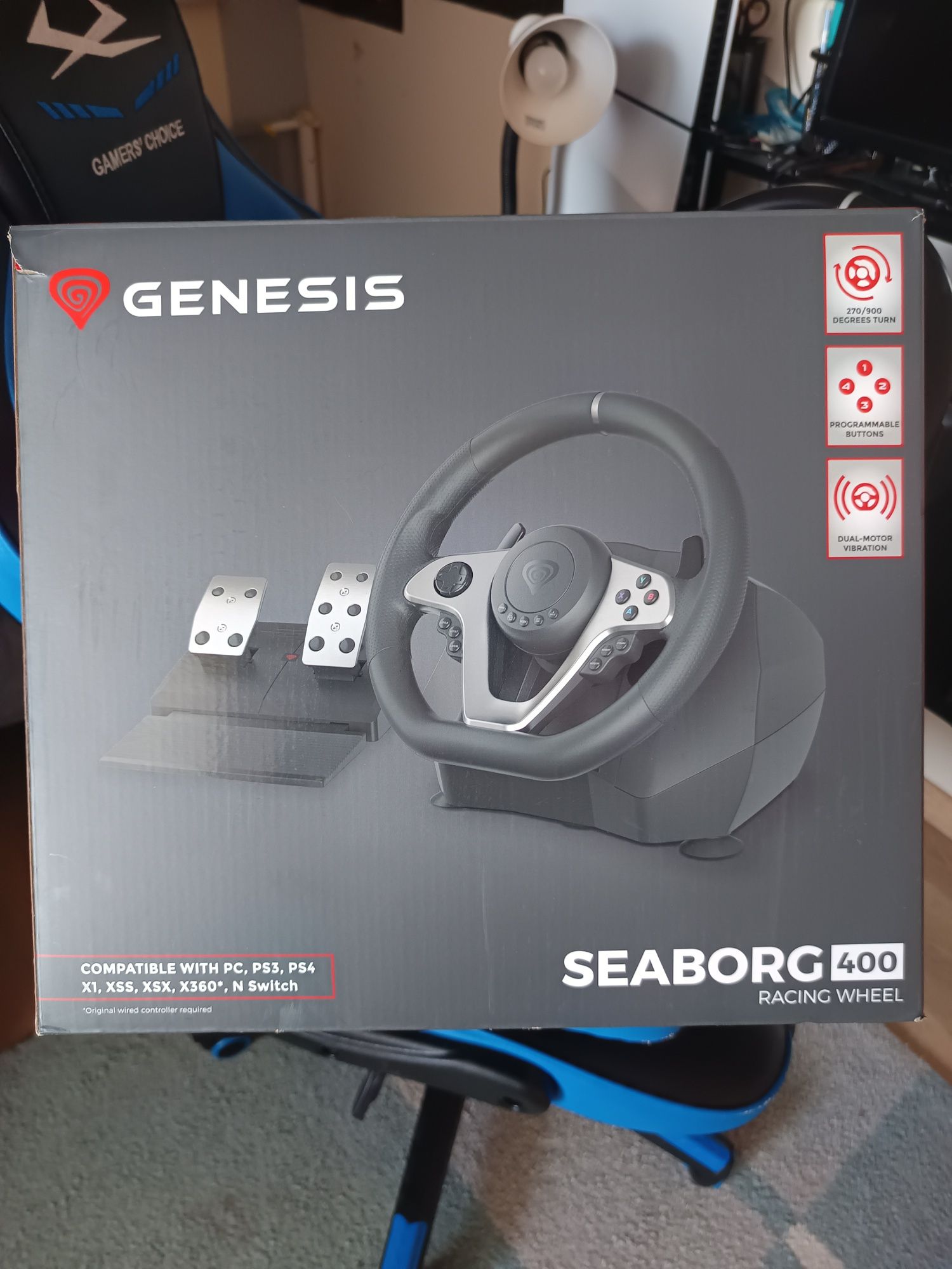 Волан с педали в гаранция Genesis Seaborg 400