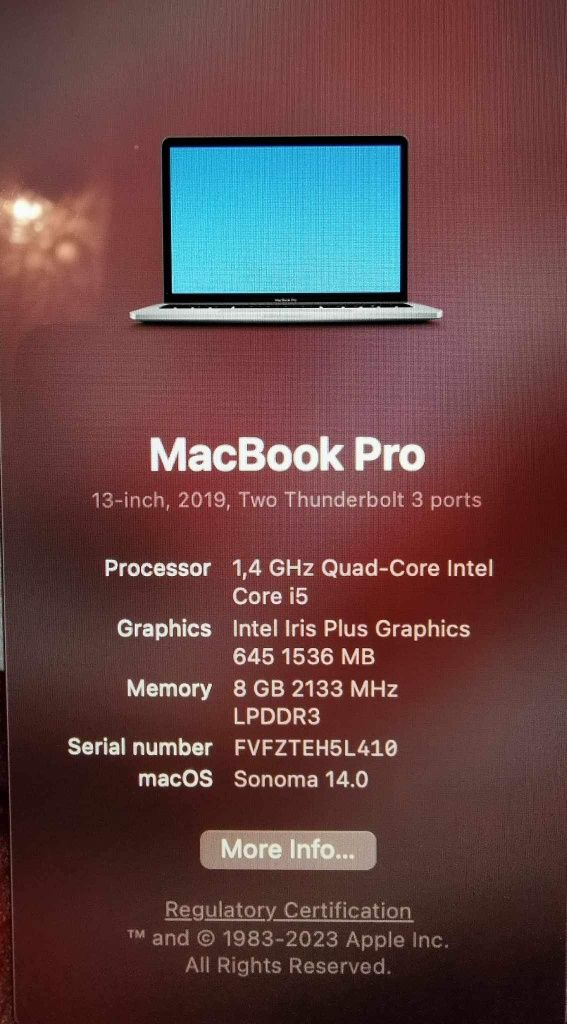 Macbook Pro 13 inch