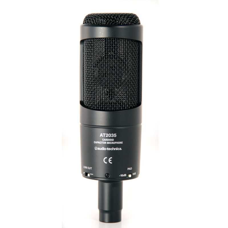 Микрофон Audio-Technica AT2035 Cardioid Condenser Studio XLR