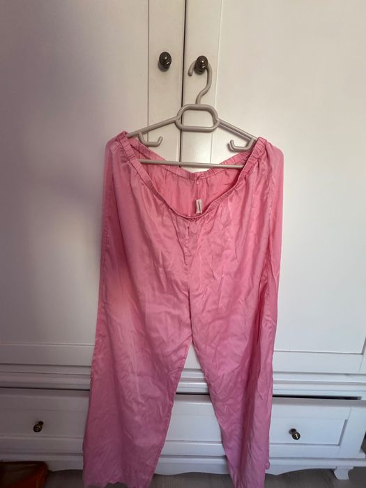 Pantalon pijama din matase naturala dama