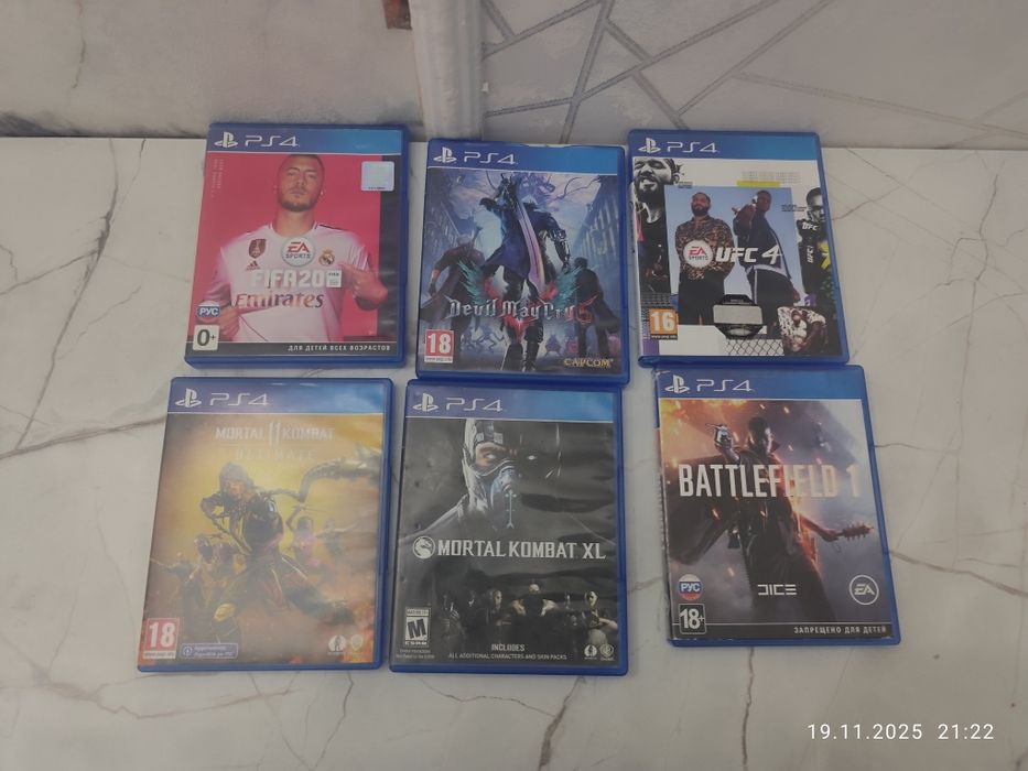 Пс4 с 6 играми СРОЧНО