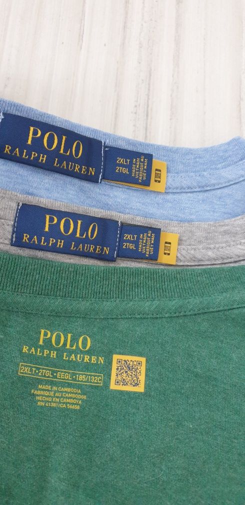 POLO Ralph Lauren Pima Soft Touch / 3XL  НОВО! ОРИГИНАЛ! Мъжки Тениски