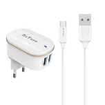Зарядно устройство , 5V/3,1A, 220V, С Micro USB кабел