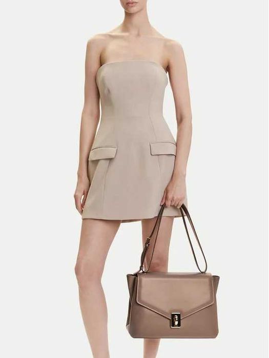 Кожена Чанта Furla Meridiana