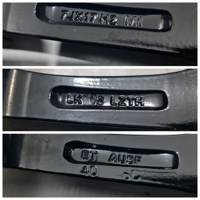 Jante 17 DS Peugeot Citroen 7Jx17 ET40 5x108 65.1mm