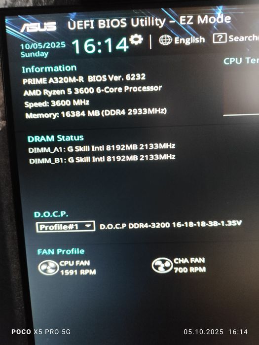 Kit amd placa de baza,ryzen5 3600,16gb ddr4