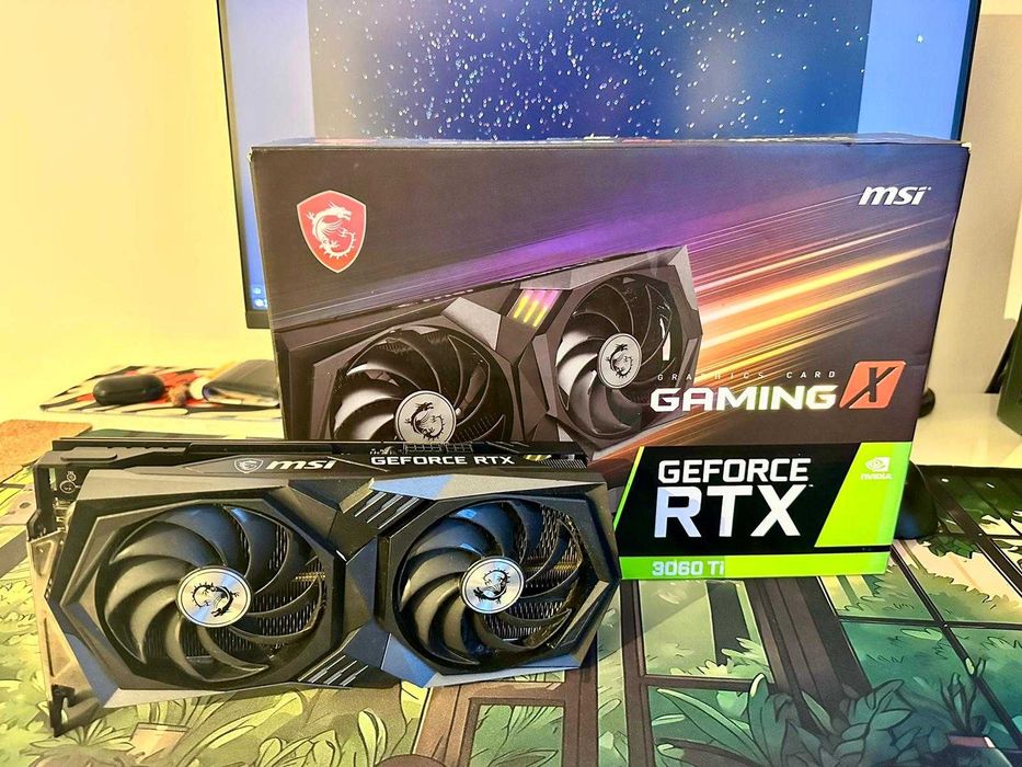 Placa video MSI GeForce® RTX 3060 Ti GAMING X, 8GB GDDR6