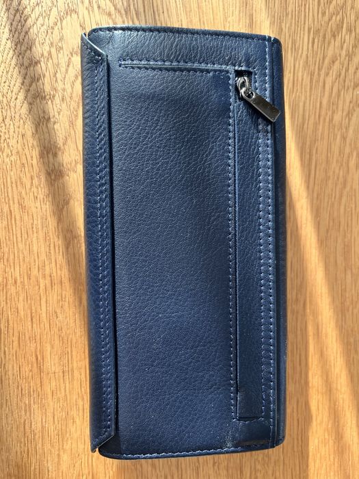 Дамски портфейл естествена кожа ESTIL – G2664 NAVY