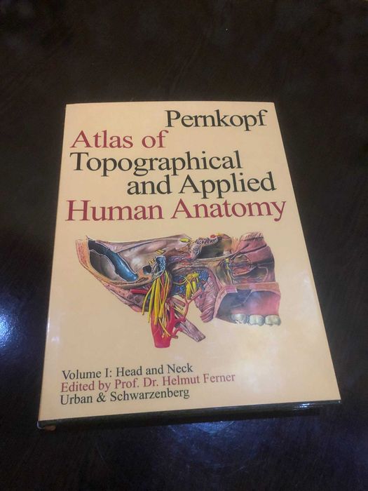 Топографический Атлас по анатомии Пернкопффа Том 1 Голова и Шея
