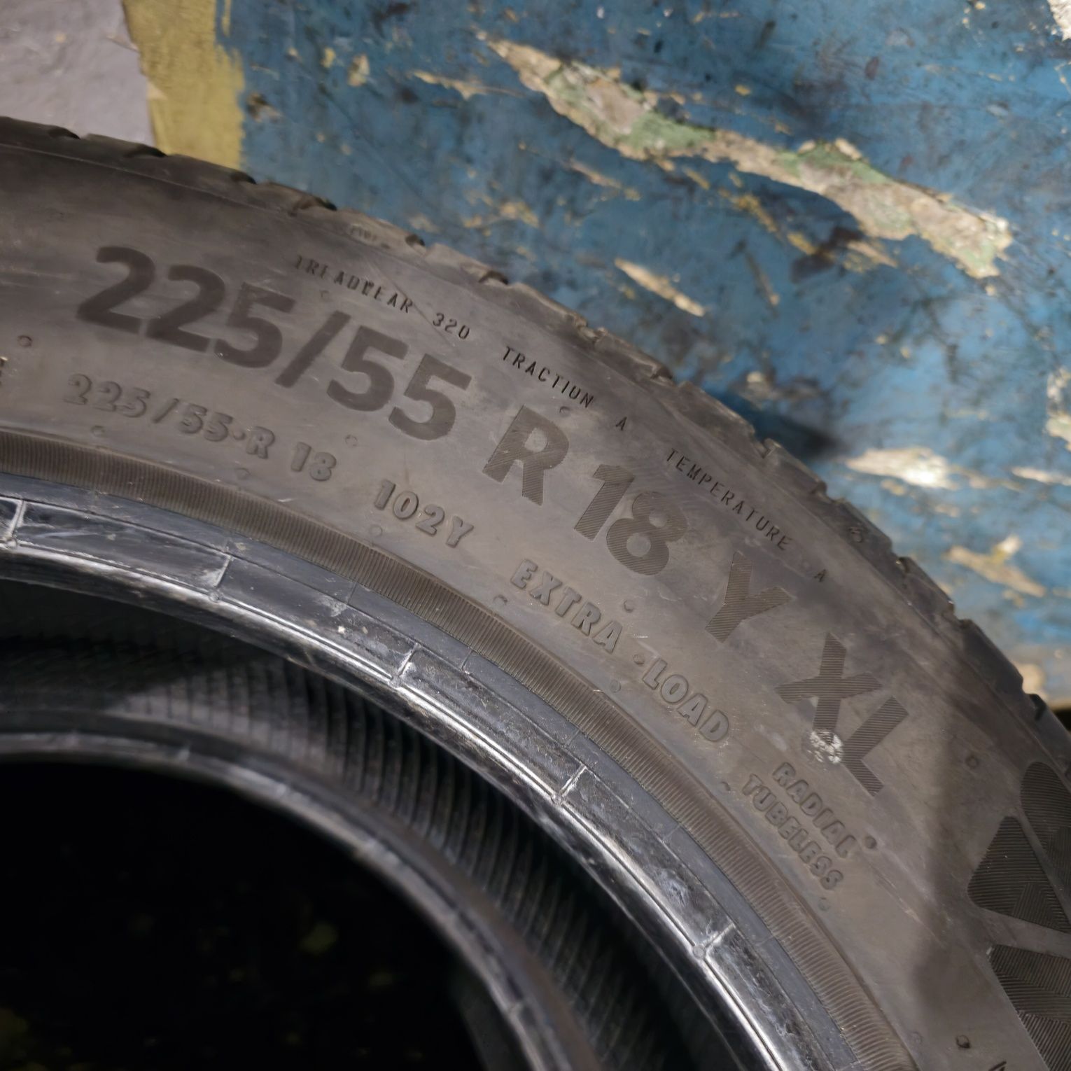 2x 225/55/18 VARA CONTINENTAL 2023 5MM Stare impecabila