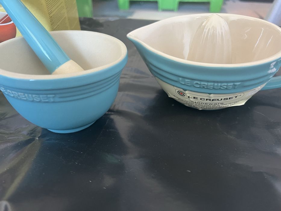 Le creuset 2 piese (Mojar si storcator citrice!