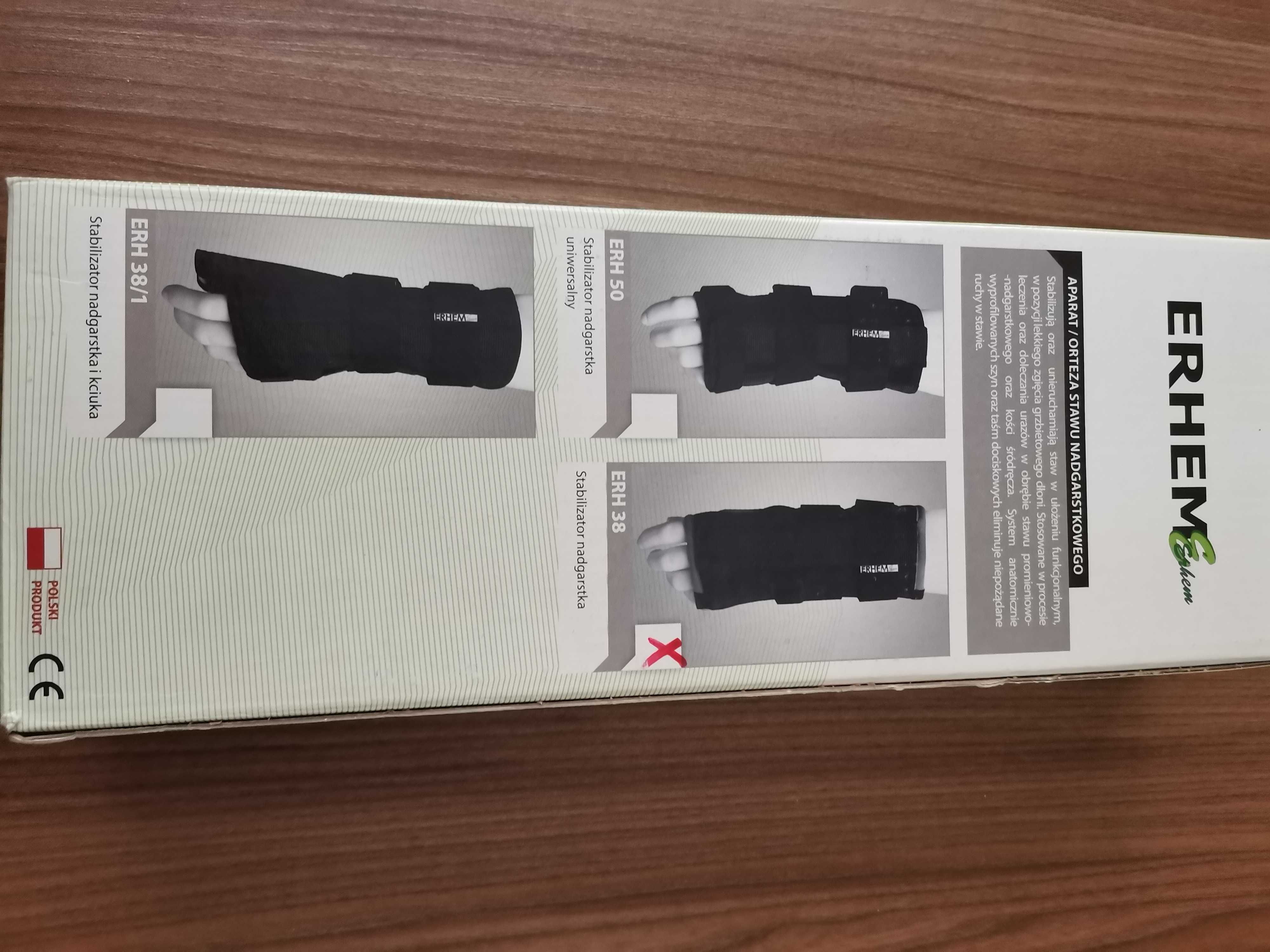 Ортеза за китка с шини за дясна ръка ERH 38 XL