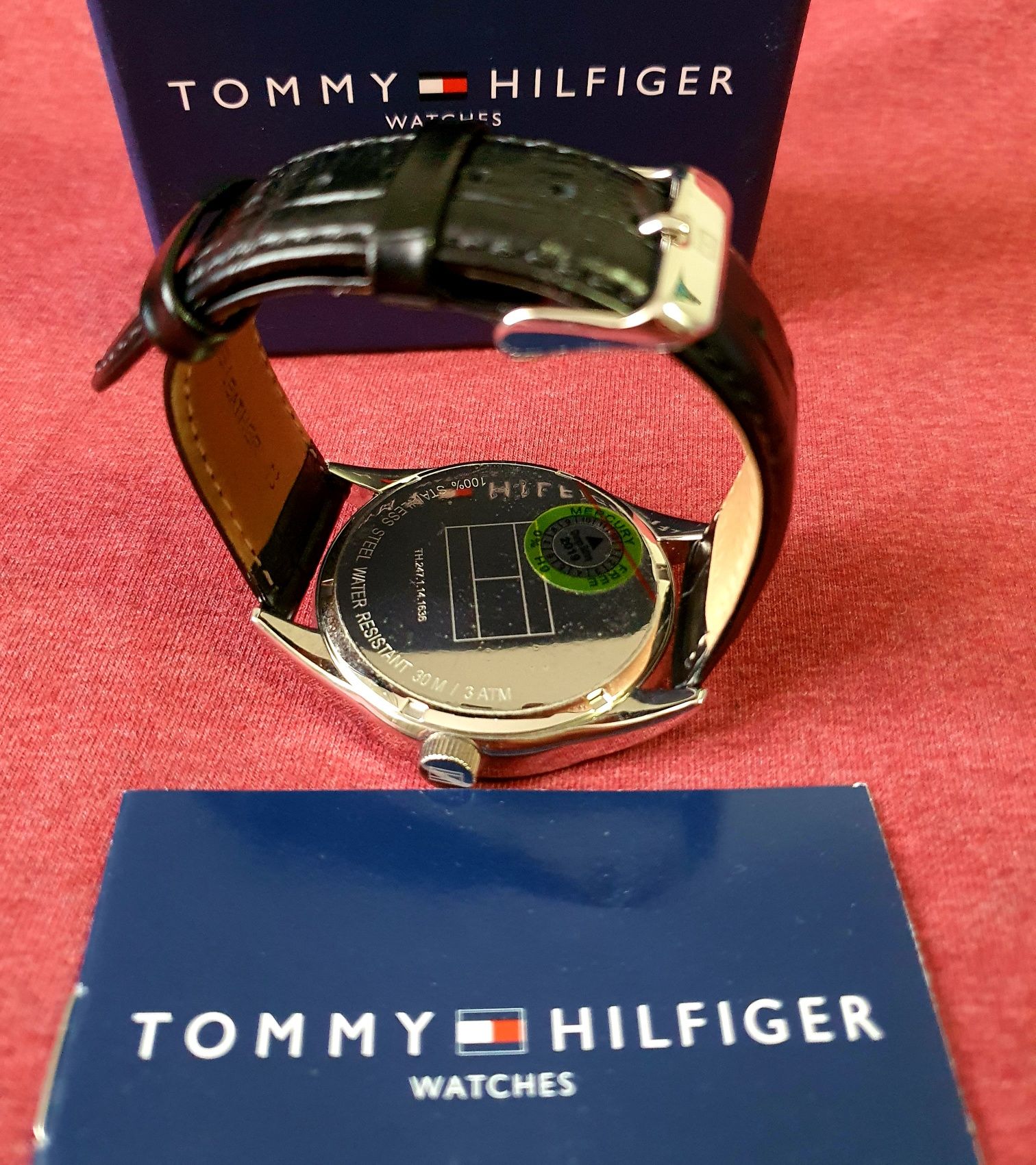 Tommy Hilfiger, Ceas curea din piele, Charlie.