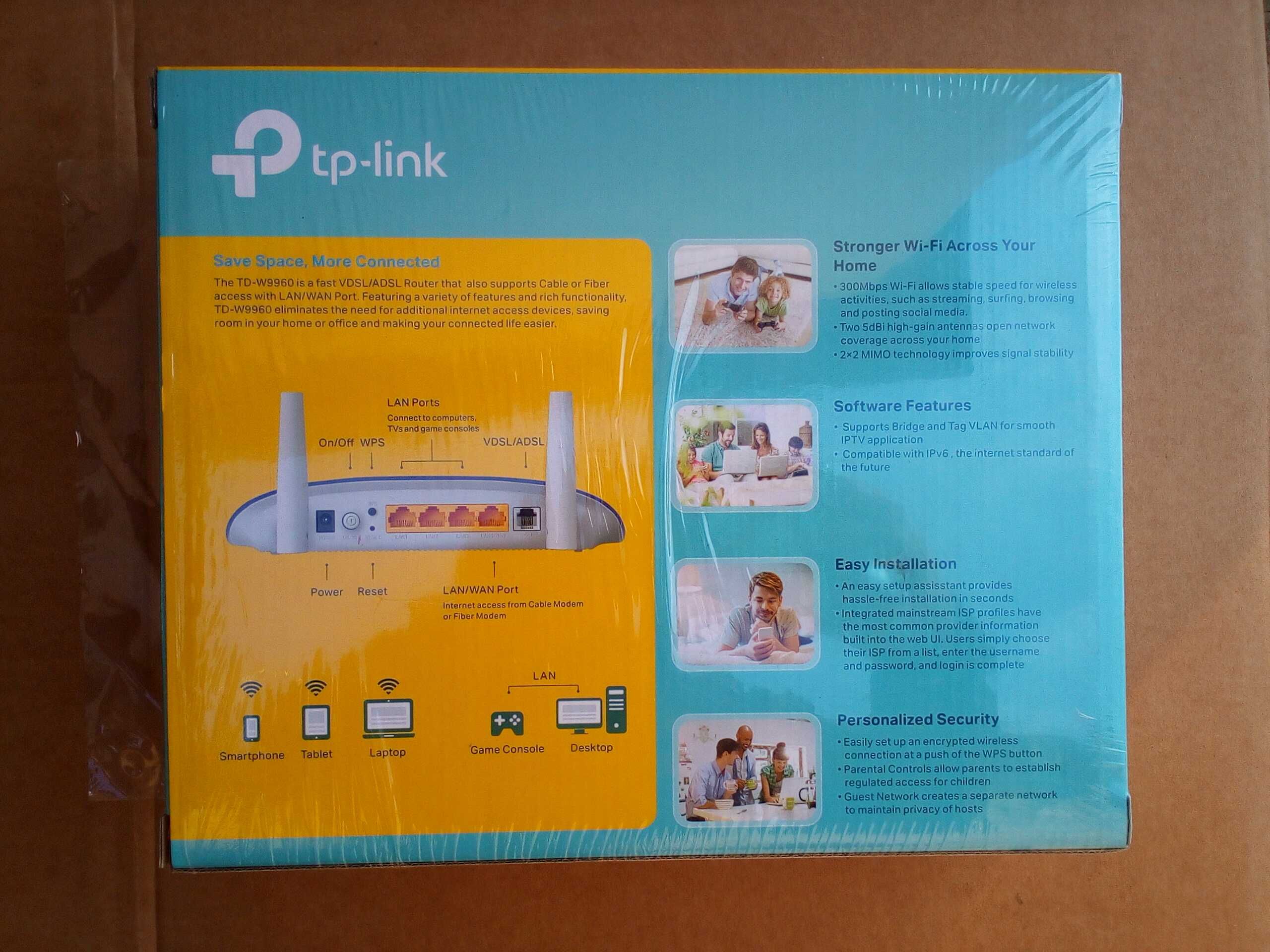 Modem TP-Link TD-W9960 VDSL/ADSL router sotiladi