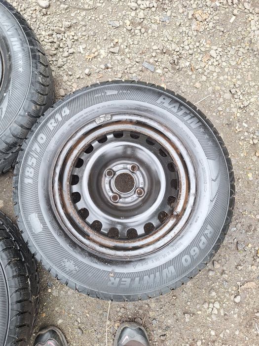 Jante opel corsa meriva astra  cu cauciucuri iarna 185/70R14