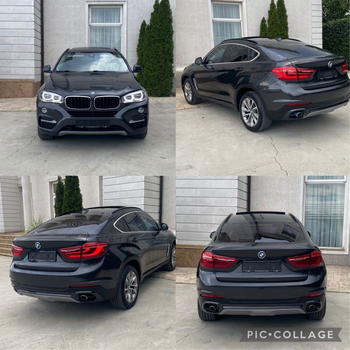 BMW-X6/2016/EURO-6/Camera/Trapa/Head up Display/219500km reali