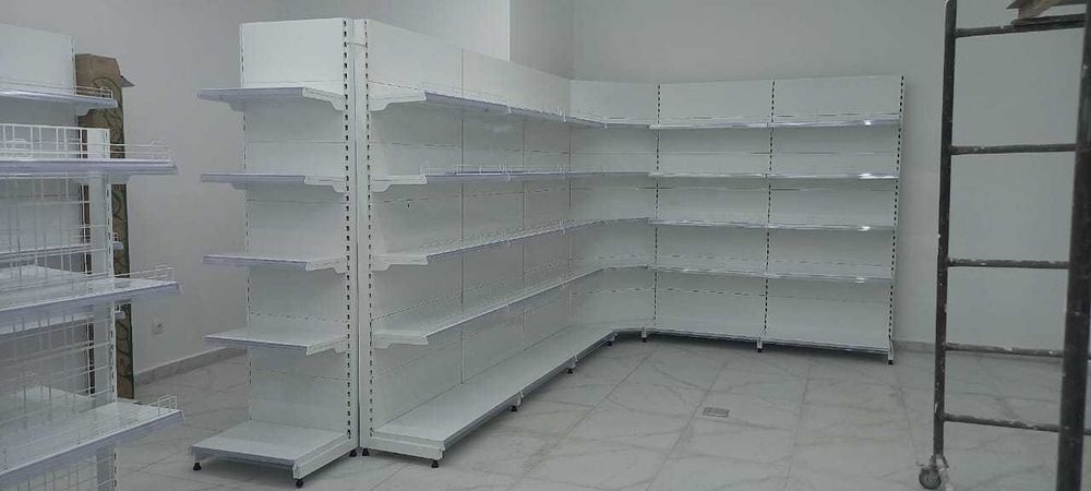 Торговые стелажи металлические витрины прилавки конфетница г.Мангистау