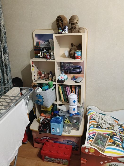 Детский Стеллаж горка