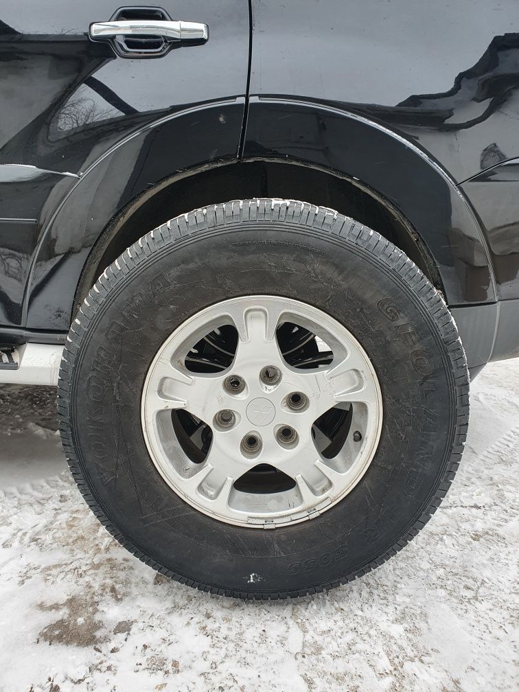 Запаска на pajero 3/4