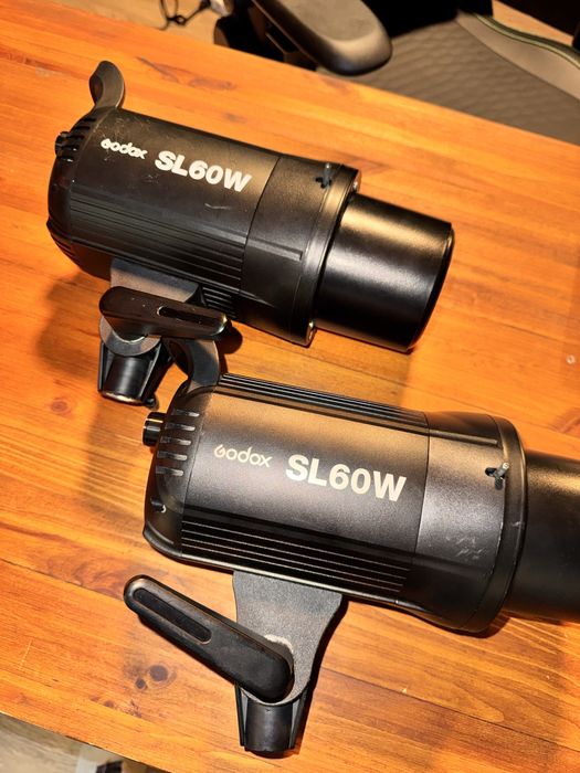 2x Lampa LED Godox SL60W Lumina Continua, ambele 500