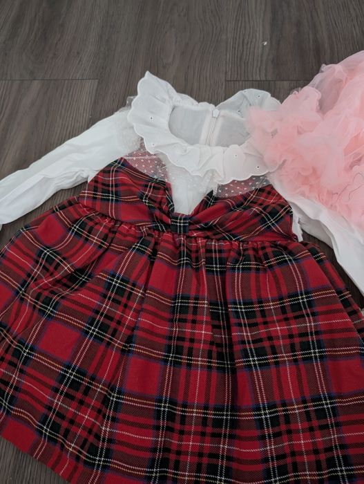 Lot rochite, fusta, dres marimea 98