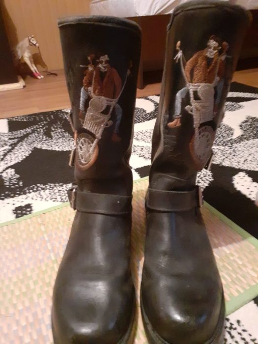 cizme moto de piele nr 42