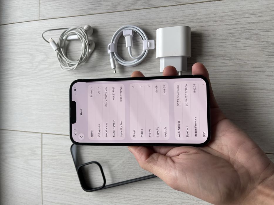 • Iphone 13 Pro Max • sierra blue •