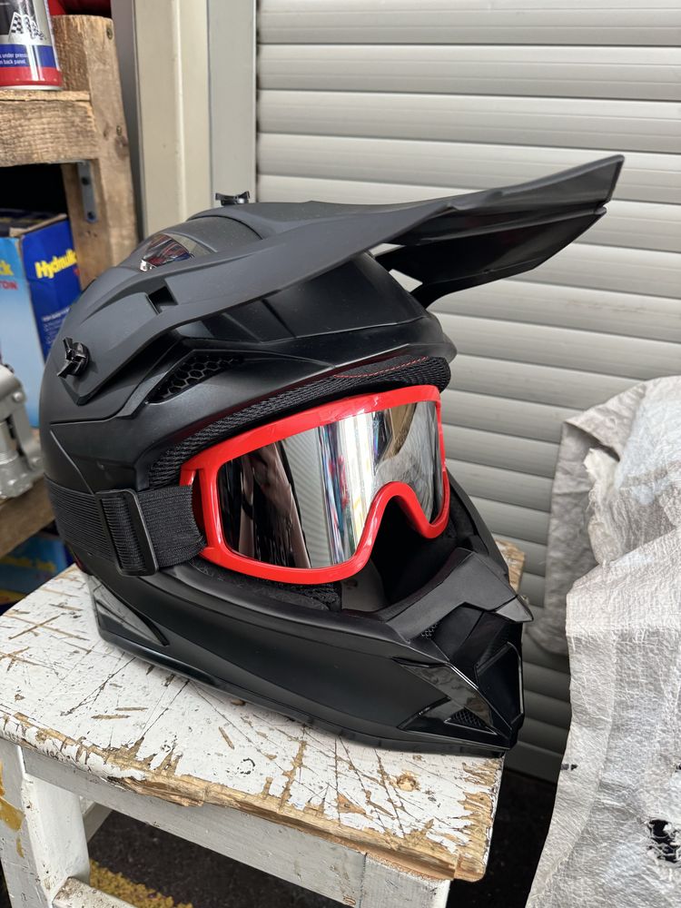 Casca cross moto atv S M L XL