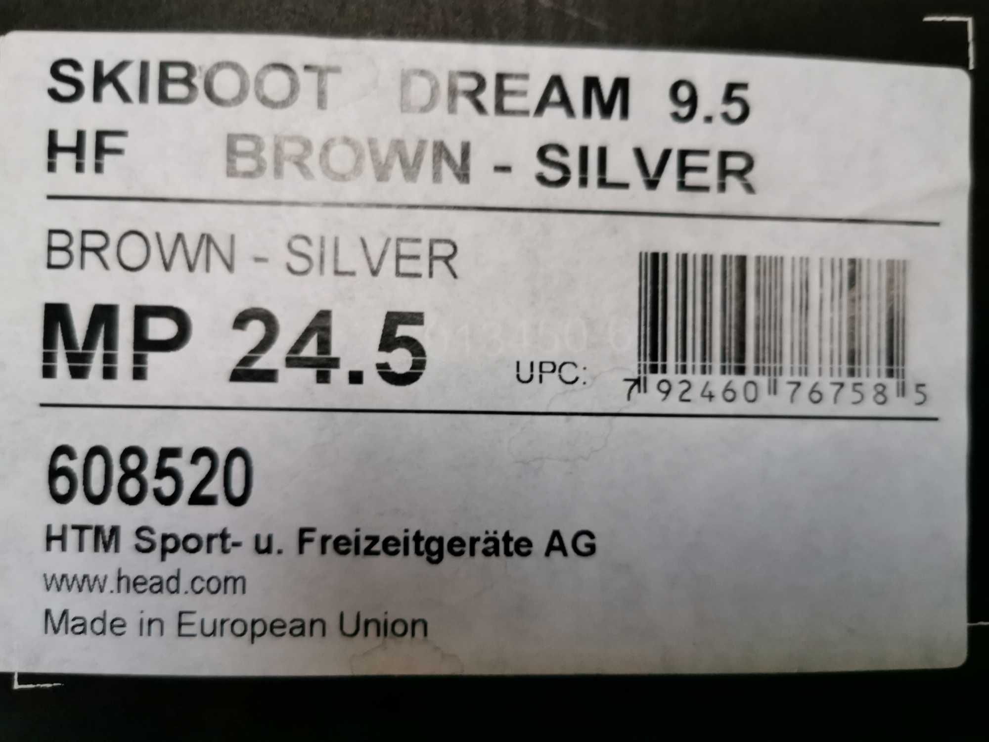 Дамски ски обувки Head - Dream 9.5 - HF brown silver - 24.5см.