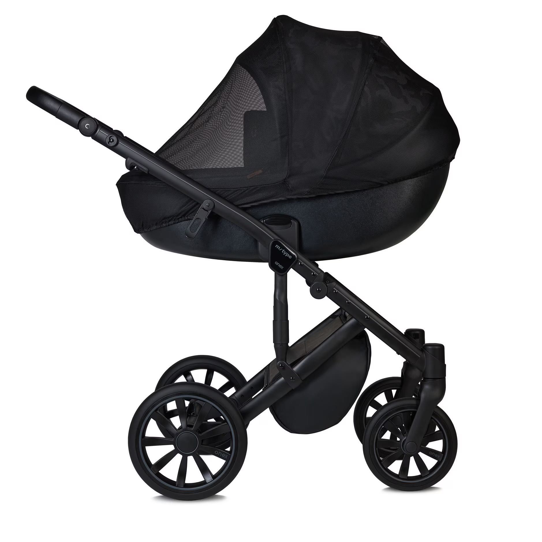 ANEX-бебешка количка 2В1 M/TYPE PRO GREY