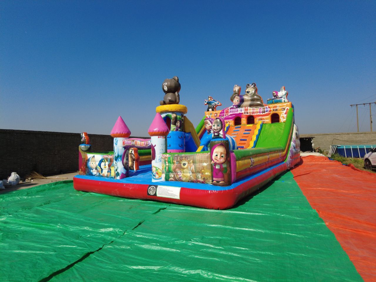 Aladdin batutlari 6 xil razmer 6 xil koʻrinishdagi batutlar mavjud