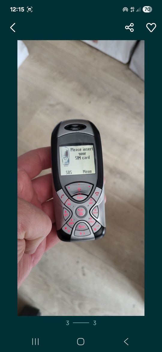 Telefoane de colectie functionale Nokia 6600f !