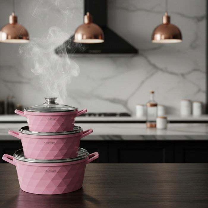 Висококачествен комплект касероли Cheffinger