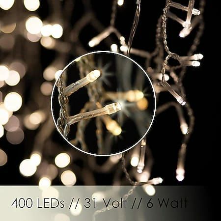 Perdea led franjuri Potrivita ptr stresina la casa 10M