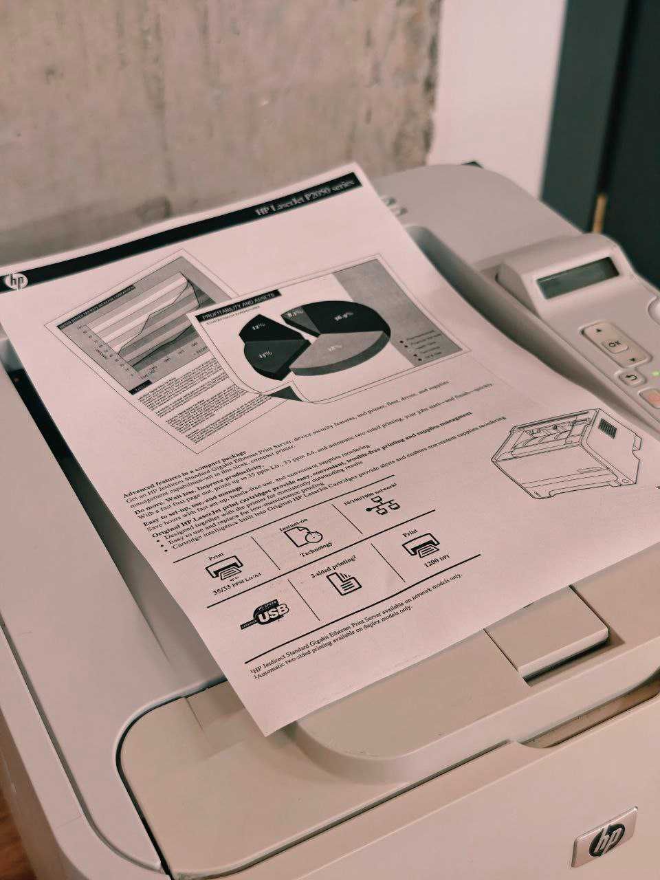 Принтер лазерный HP LaserJet P2055d