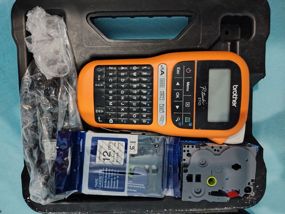 Imprimanta termica etichete  Brother P-touch E110, ca noua