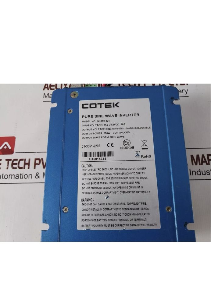 Cotek Invertor 12v la priza 220