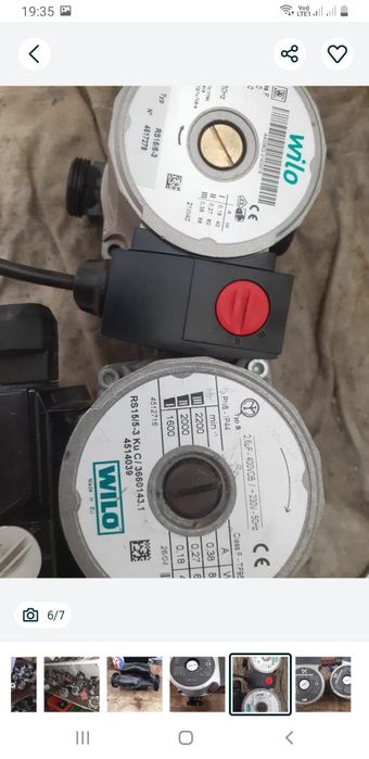Motor pompa recirculare pentru centrale termicediferite branduri