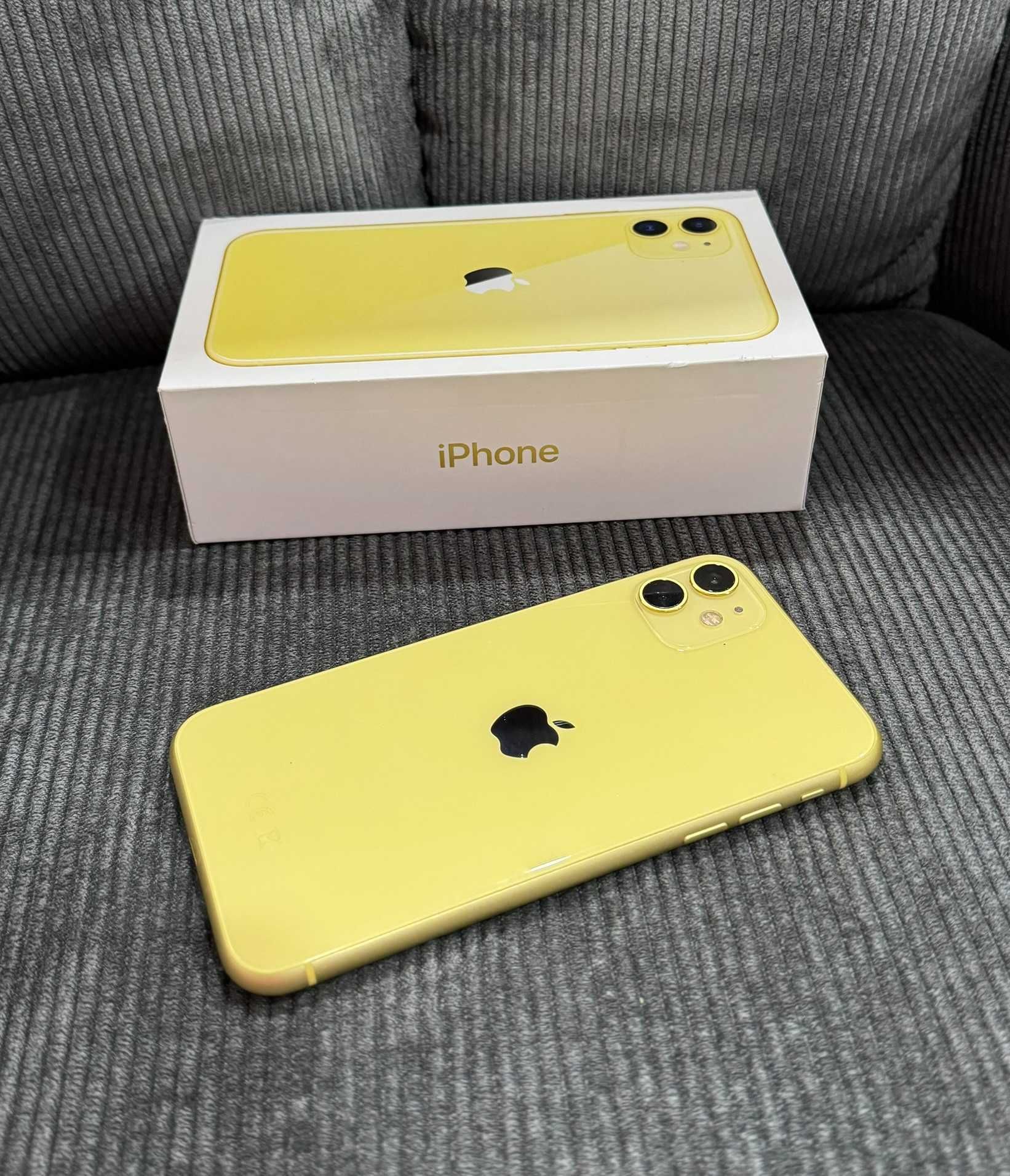 Смартфон Apple iPhone 11, 128GB, 4GB RAM, 4G, Yellow
