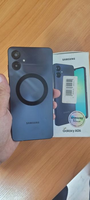Samsung Galaxy A06 8/128GB Black Original 2025 Karobka Holati Yaxshi