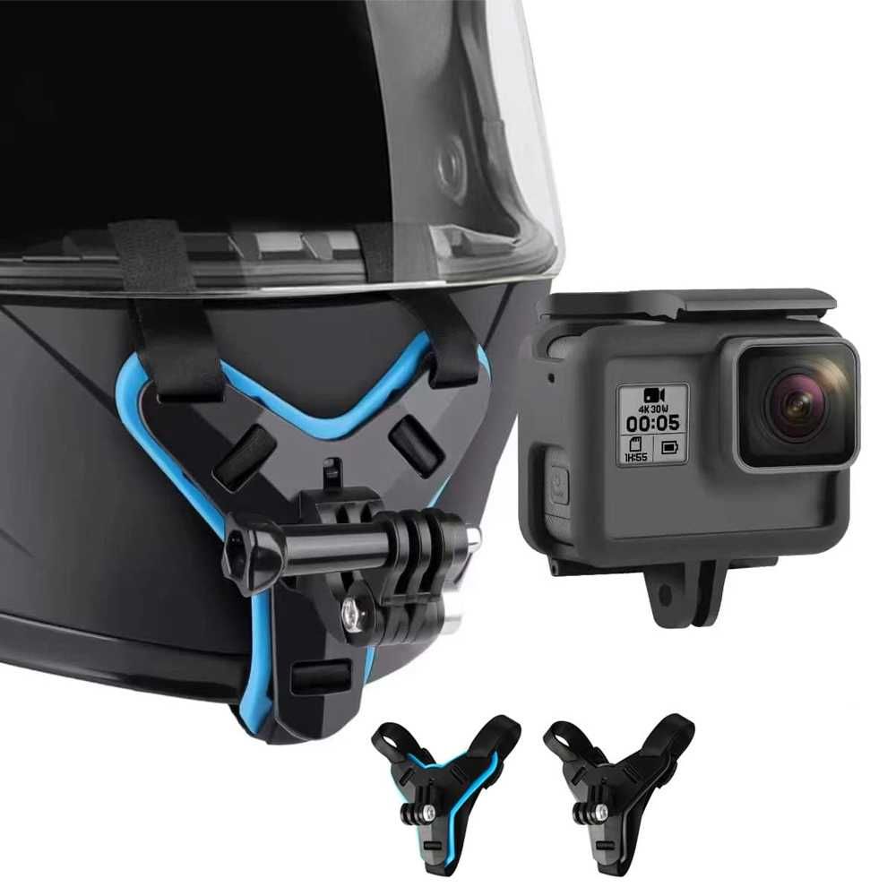 Стойка за каска GoPro екшън камера държач за телефон за каска