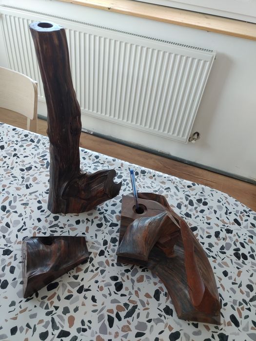 Lemn de tec ornamental / anticariat