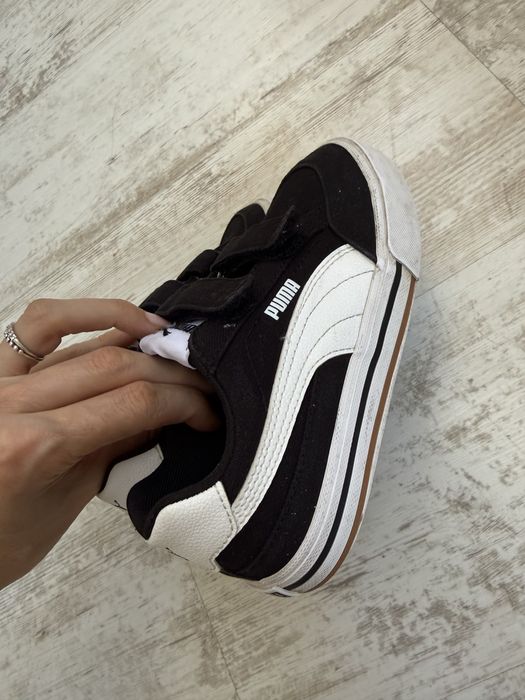 Кецове Puma в черно и бяло