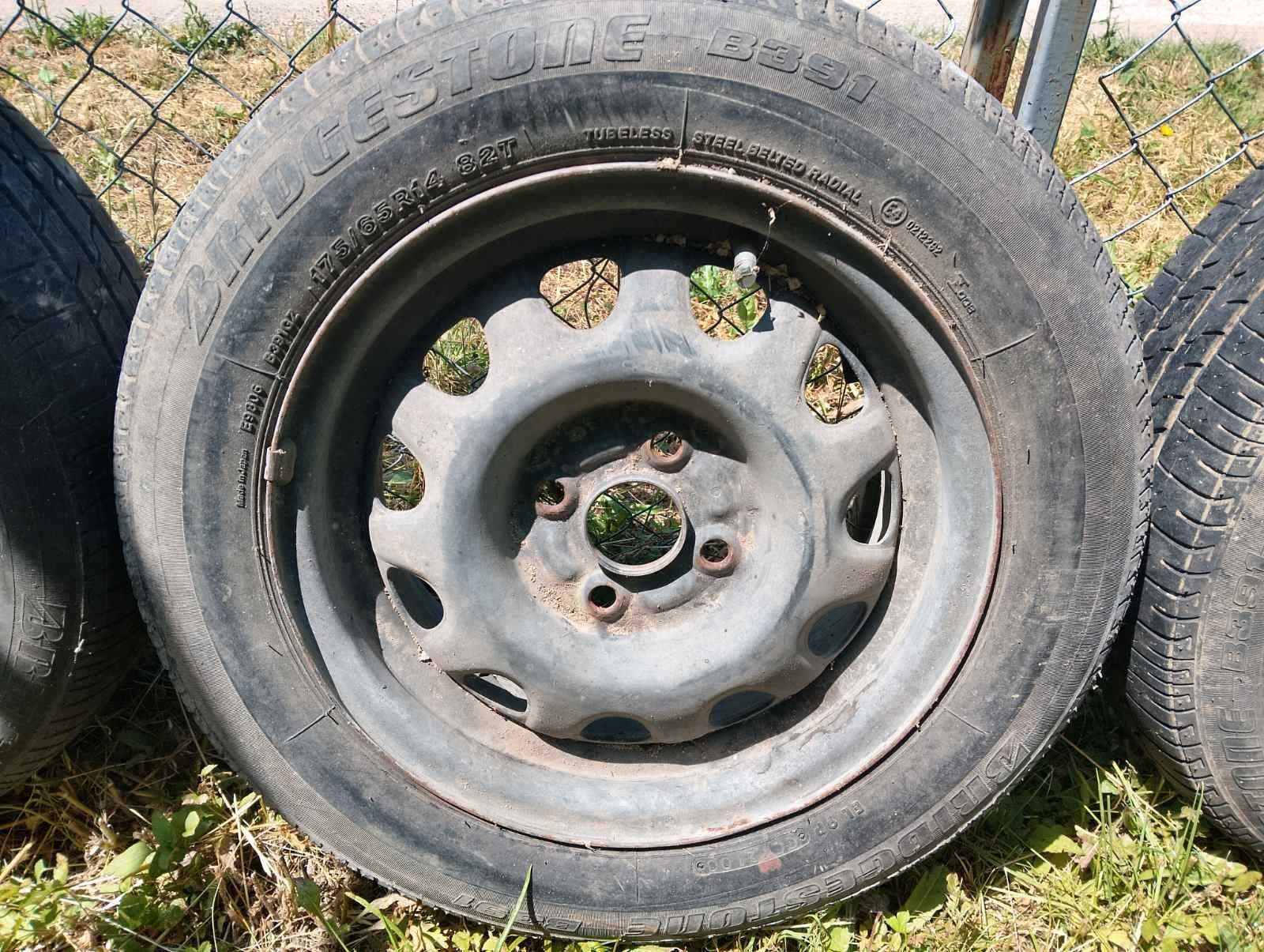 Железни джанти 4x100mm за Тойота Ярис
