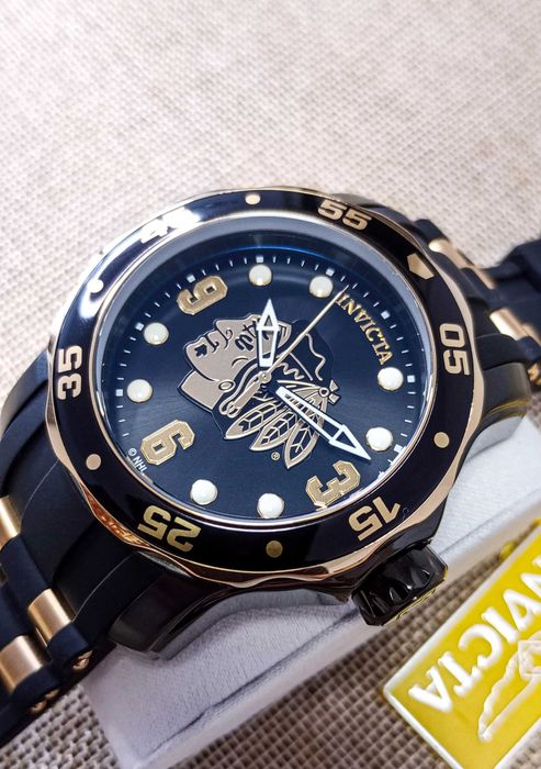 Ceas Invicta NHL Chicago Blackhawks  Black Dial IN-42315 -Barbati